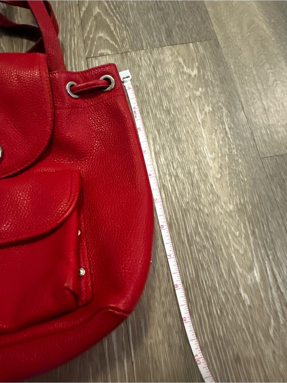 Coach Leather Turn Lock Mini Backpack - Picture 5 of 5